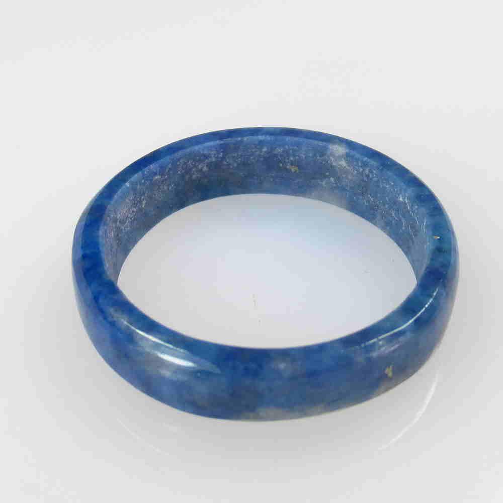 11.60 Ctw Natural Lapis Round Ring (1 of 2)