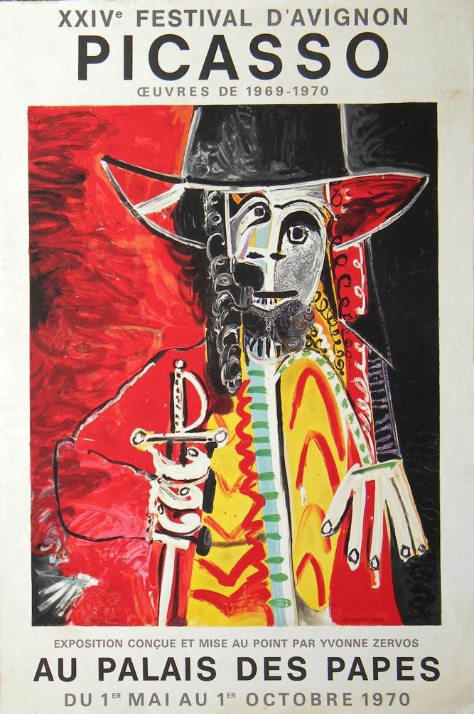 Pablo Picasso lithograph poster "Festival d (1 of 1)