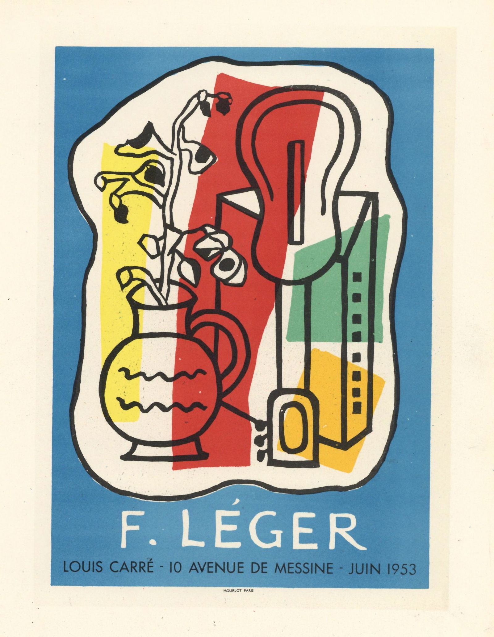 Fernand Leger lithograph poster "Louis Carre" (1 of 1)