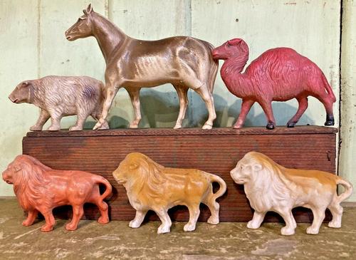 SIX 1940's Japan Celluloid Animals (1 of 6)