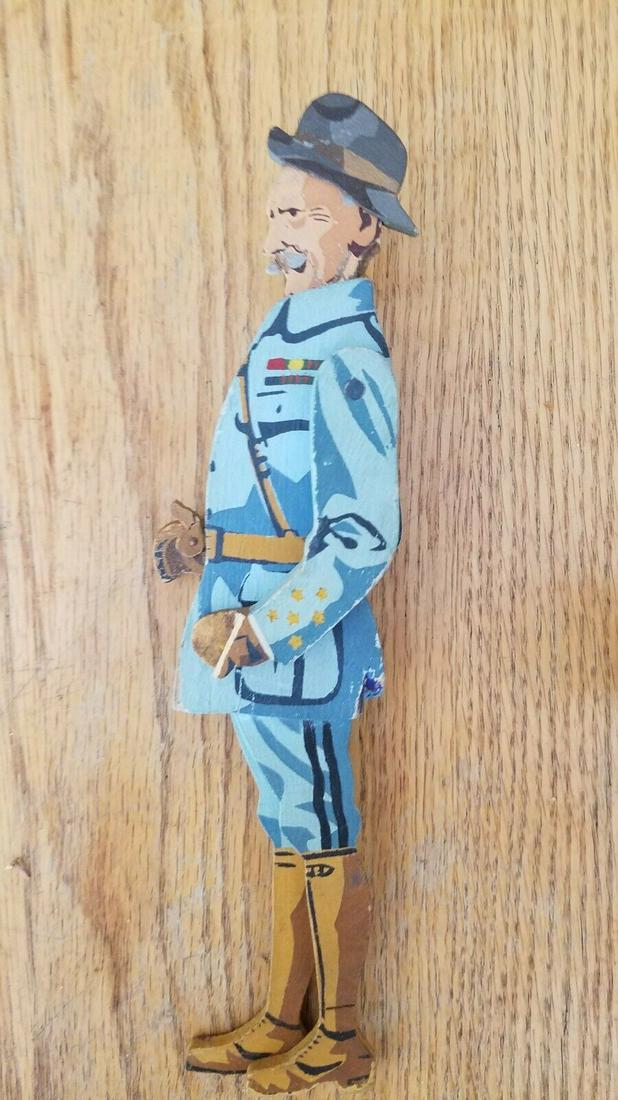 WWI soldier folk art figure woman mutilated french (1 of 4)