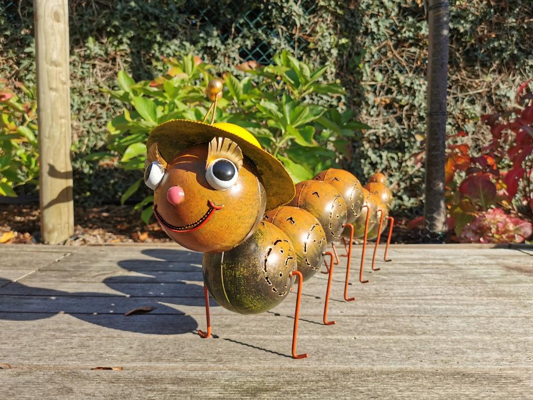 Huge caterpillar - centipede - Garden decoration - (1 of 12)