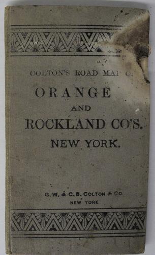 Colton's Road Map of the Counties of Orange and (1 of 3)
