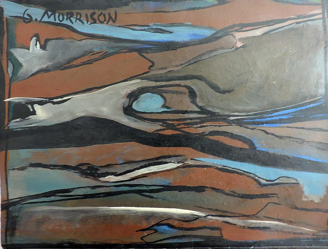 George Morrison Attributed to- Abstract painting (1 of 2)