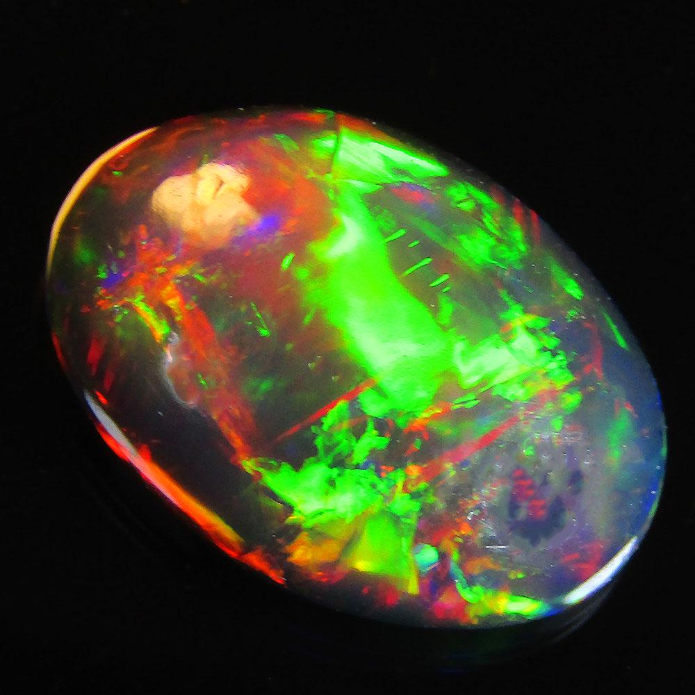 2.35 CTS BEAUTIFUL ! NATURAL ETHIOPIAN BLACK OPAL OVAL: Title: 2.35 CTS BEAUTIFUL ! NATURAL ETHIOPIAN BLACK OPAL OVAL SHAPE GOOD LUSTER LOOSE GEMSTONES Carat Weights: 2.35 Size/Dimensions: 12.4 x 9.0 x 4.1 MM Additional Information: HEATED Reserve: $35.00 