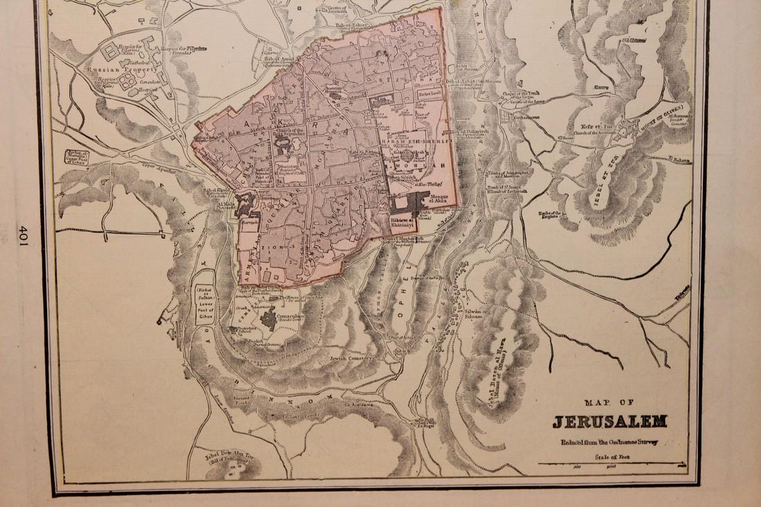1887 Map of Jerusalem (1 of 1)