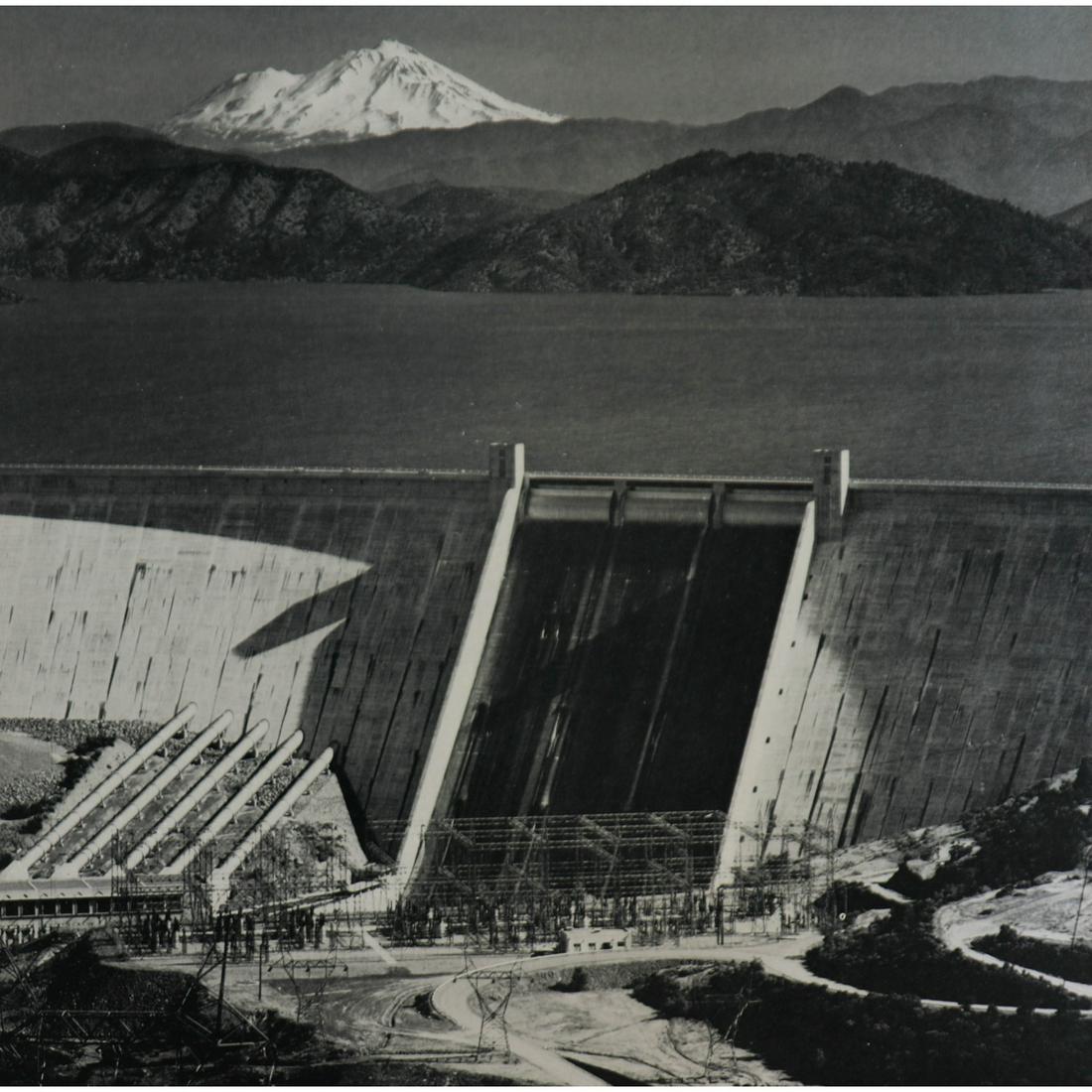 ANSEL ADAMS - Mt. Shasta and Shasta Dam (1 of 1)