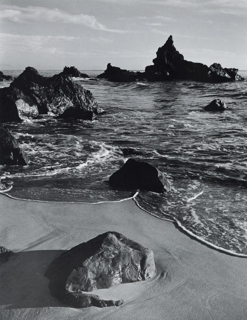ANSEL ADAMS - Monterey County Coast, CA, 1951 (1 of 1)