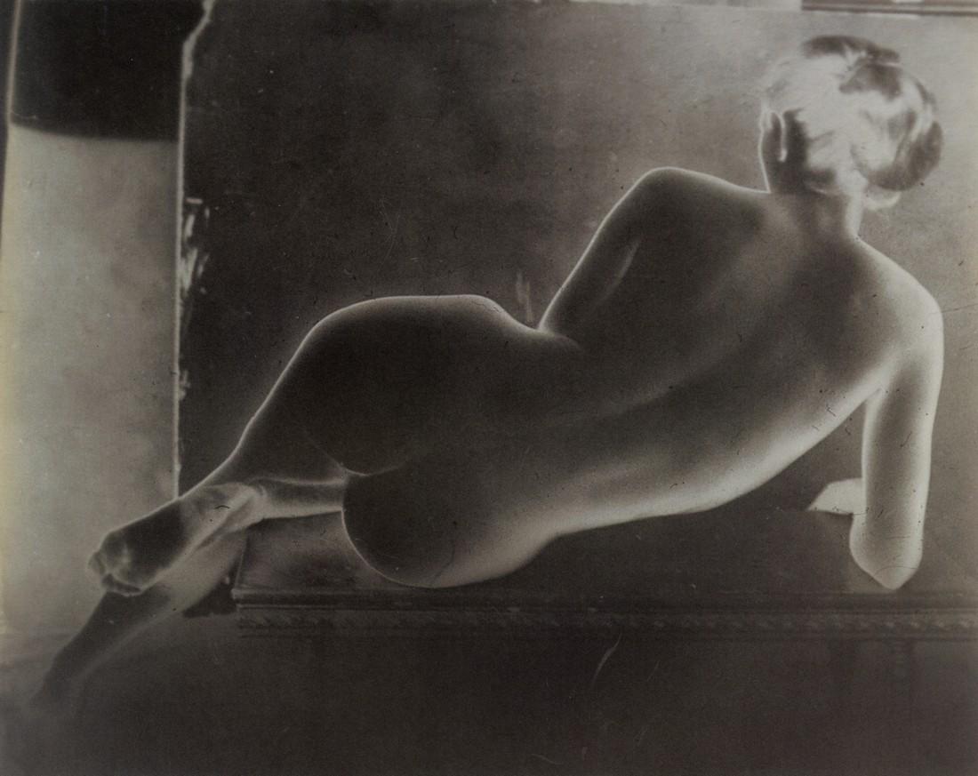 JOSEF BREITENBACH - Solarized Nude (Neg.) NY, 1949: Artist: Josef Breitenbach Title: Solarized Nude (Negative), New York, 1949 Medium: Photo Litho, 2008, China Dimensions: 10.9x8.65" Additional Information: Heat Wax Mounted on 12x16" Conservation Board