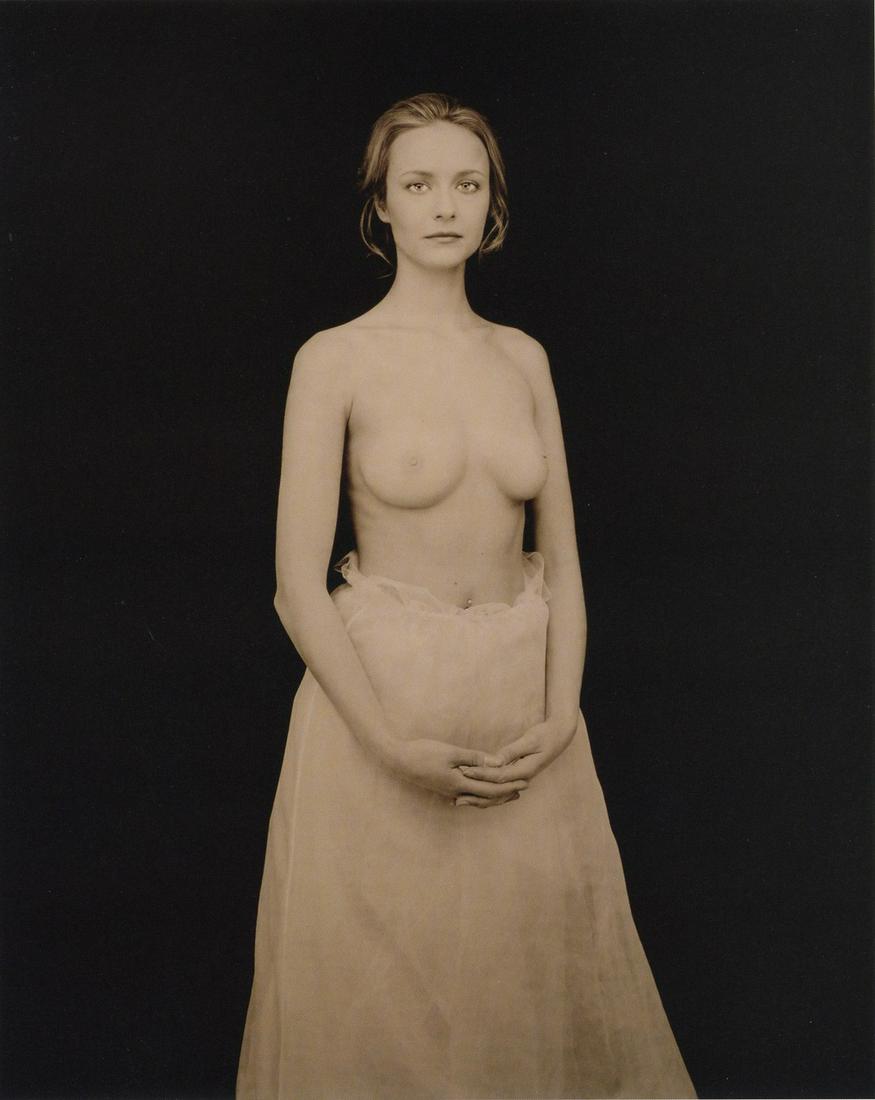 JOYCE TENNESON - Nina: Artist: Joyce Tenneson Title: Nina Medium: Photo Litho, 2006, Hong Kong Dimensions: 8.5x10.65" Additional Information: Heat Wax Mounted on 11x14" Conservation Board Artist Bio: Joyce Tenneson is an Am