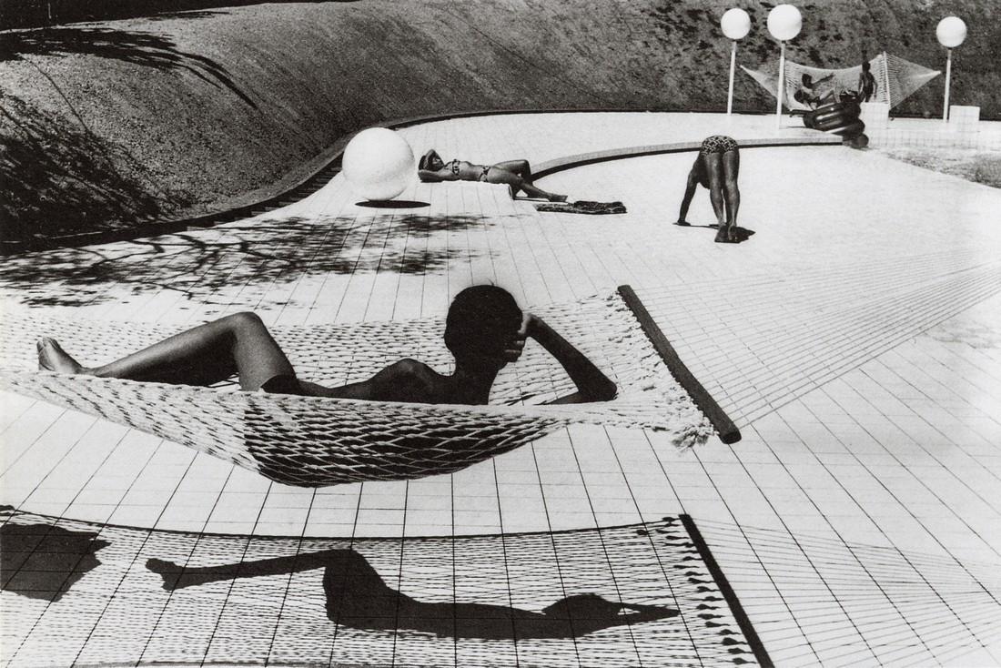 MARTINE FRANCK - Le Brusc, South of France, 1976: Artist: Martine Franck Title: Le Brusc, South of France, 1976 Medium: Photo Litho, 1990, Hong Kong Dimensions: 8.6x5.75" Additional Information: Heat Wax Mounted on 8.5x11" Conservation Board Artist B
