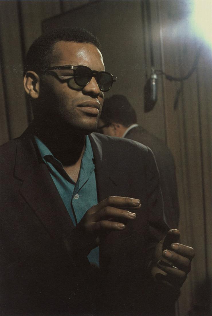 LEE FRIEDLANDER - Ray Charles, 1959: Artist: Lee Friedlander Title: Ray Charles, 1959 Medium: Photo Litho, 2009, Italy Dimensions: 4.8x7.1" Additional Information: Heat Wax Mounted on 8.5x11" Conservation Board Artist Bio: Lee Friedlande