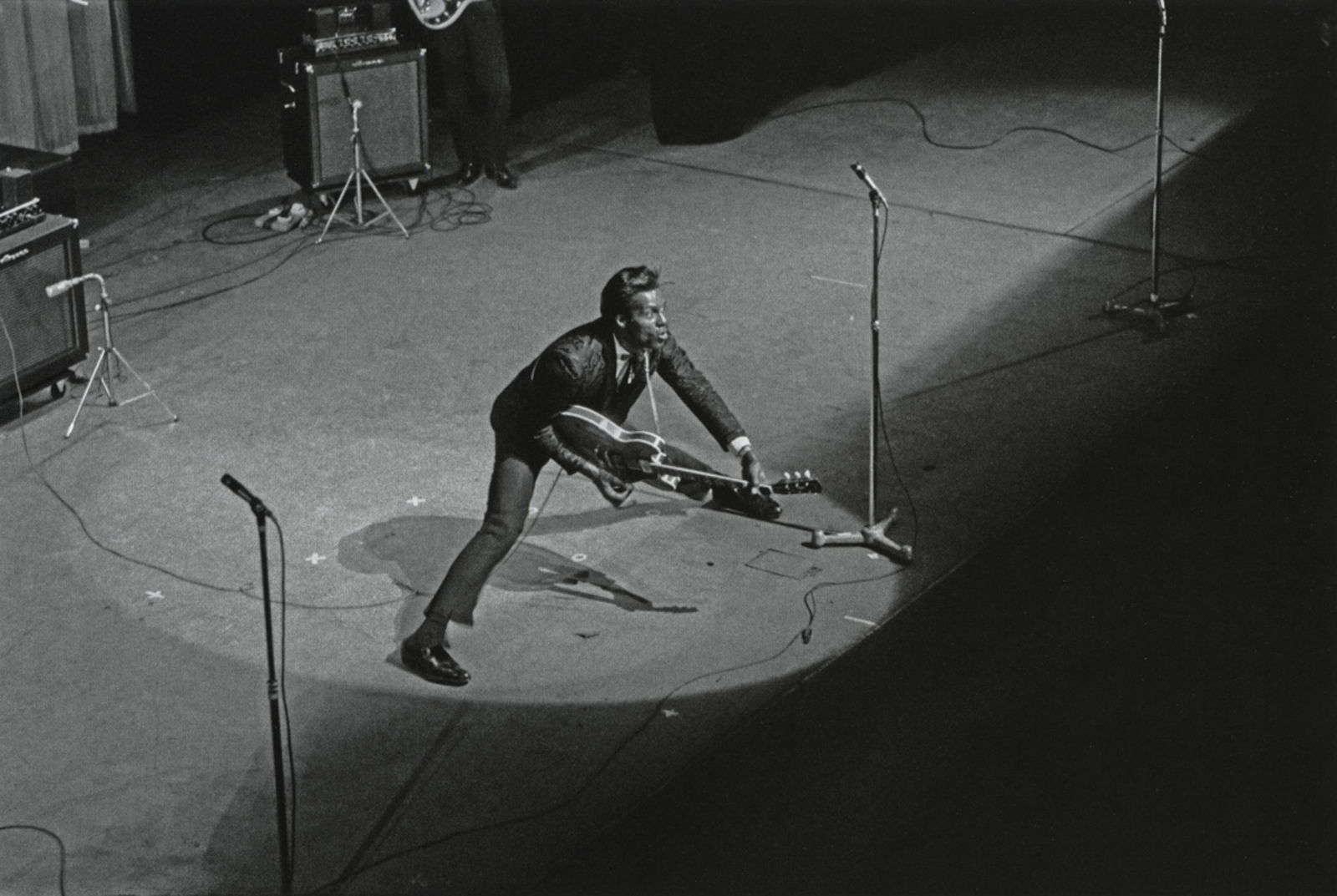 JEAN-PIERRE LELOIR - Chuck Berry, Paris, 1966 (1 of 1)