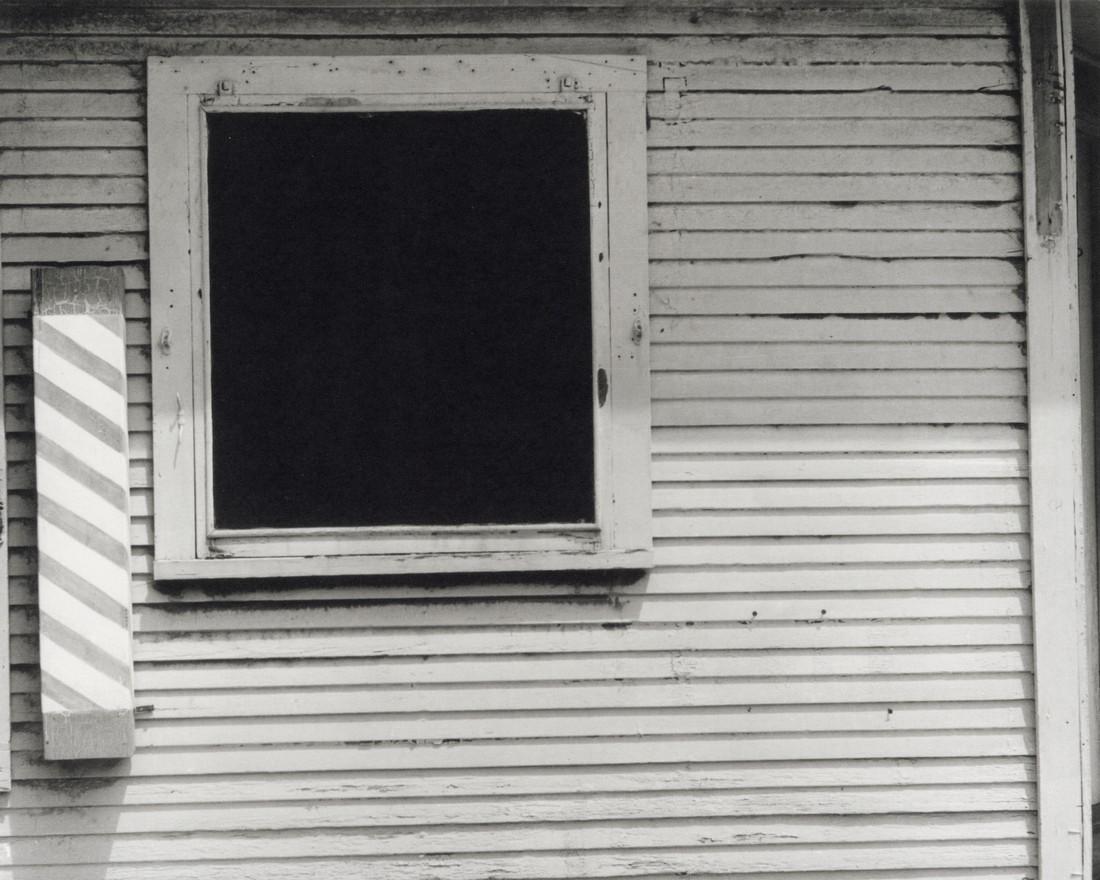 ARNOLD NEWMAN - Barbershop Pole, Florida, 1940: Artist: Arnold Newman Title: Barbershop Pole, West Palm Beach, FL, 1940 Medium: Photo Litho, 2008, Germany Dimensions: 9.15x7.35" Additional Information: Heat Wax Mounted on 11x14" Conservation Board