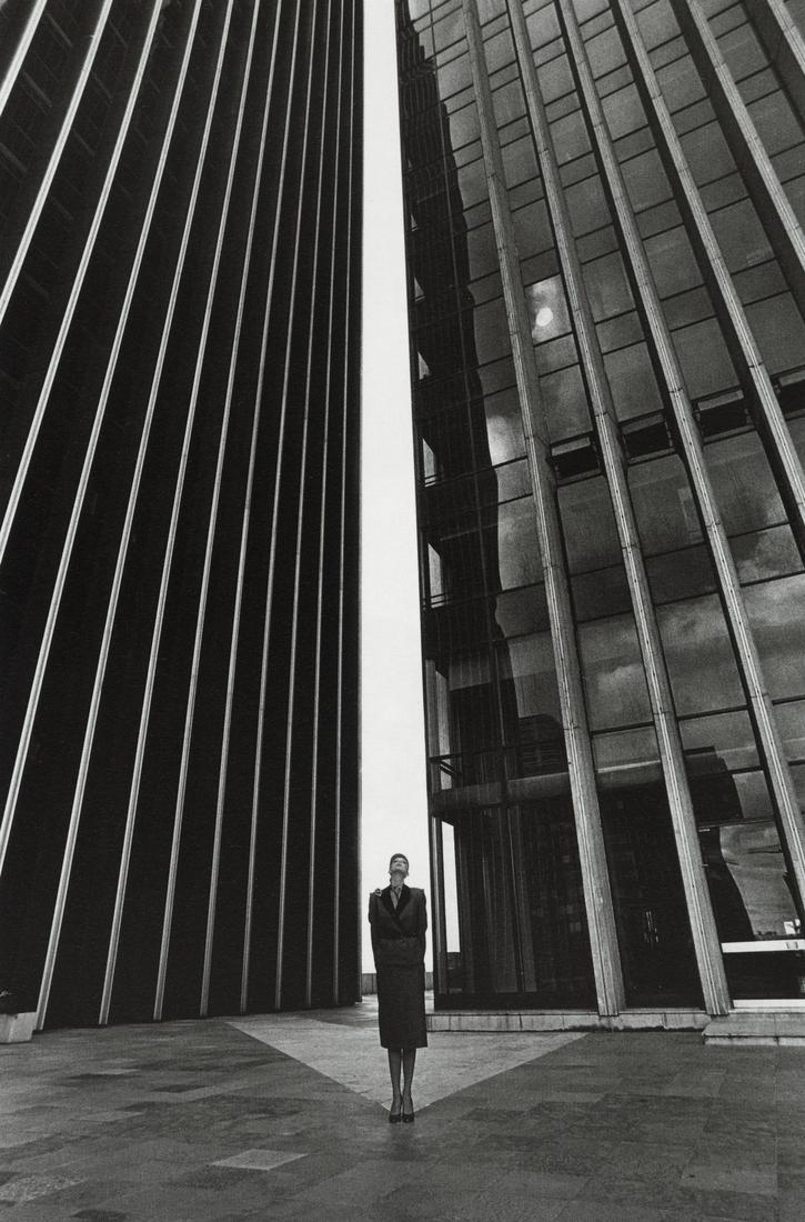 JEANLOUP SIEFF - Homage to Alphonse, Paris, 1979: Artist: Jeanloup Sieff Title: Homage to Alphonse, Allais, Paris, 1979 Medium: Photo Litho, 1996, Germany Dimensions: 7.35x11.15" Additional Information: Heat Wax Mounted on 11x14" Conservation Board A