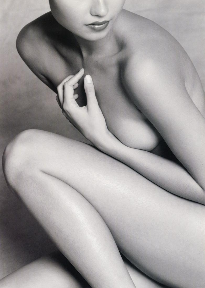 LISA SPINDLER - Nude: Artist: Lisa Spindler Title: Nude Medium: Photo Litho, 2006, Hong Kong Dimensions: 8.45x11.85" Additional Information: Heat Wax Mounted on 12x16" Conservation Board Artist Bio: Lisa Spindler was born 