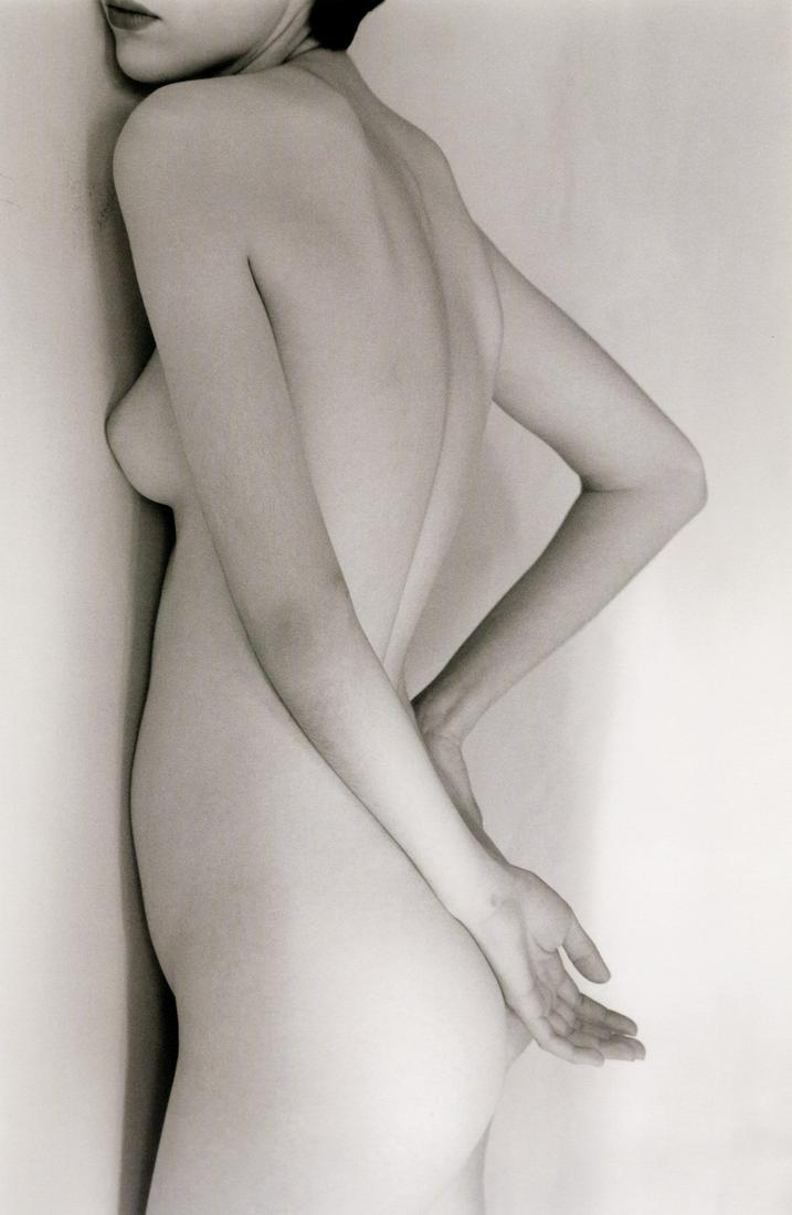 LISA SPINDLER - Rachel Nude, 1992: Artist: Lisa Spindler Title: Rachel Nude, 1992 Medium: Photo Litho, 2006, Hong Kong Dimensions: 8.15x12.5" Additional Information: Heat Wax Mounted on 12x16" Conservation Board Artist Bio: Lisa Spindl