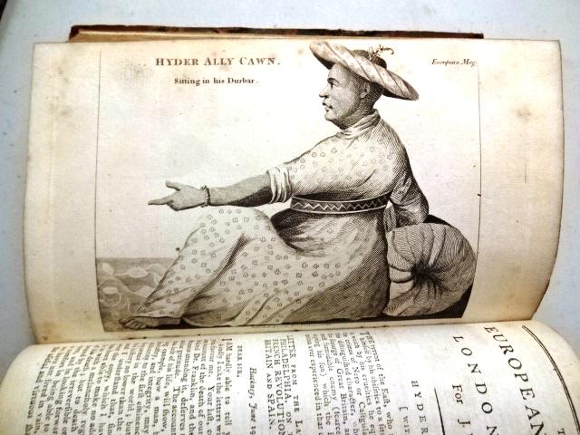 1793 European Magazine Engravings Franklin Louis XVI (1 of 10)