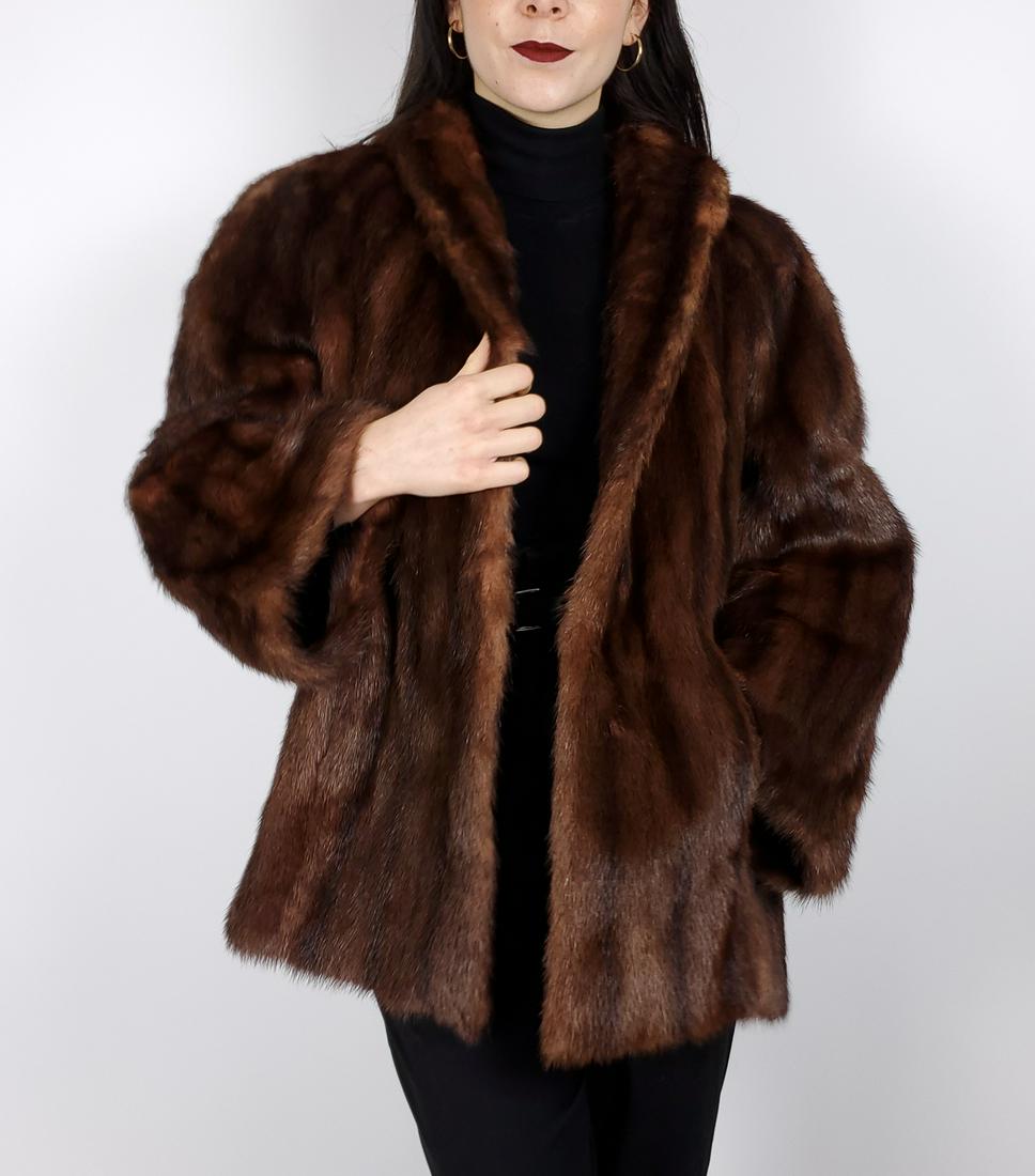 MINK FUR JACKET SIZE M (1 of 6)