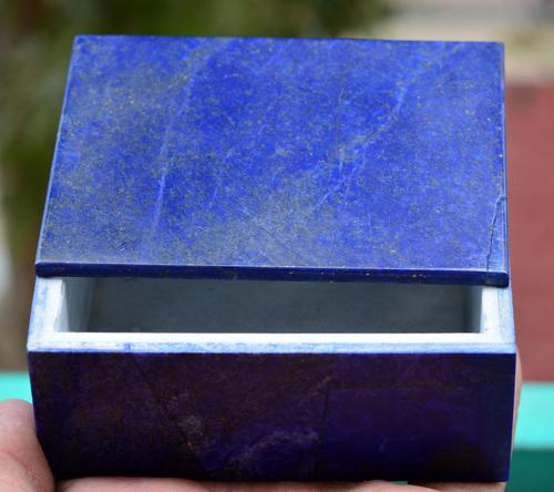 450 Grams Beautiful Royal Blue Lapis Lazuli Box (1 of 6)