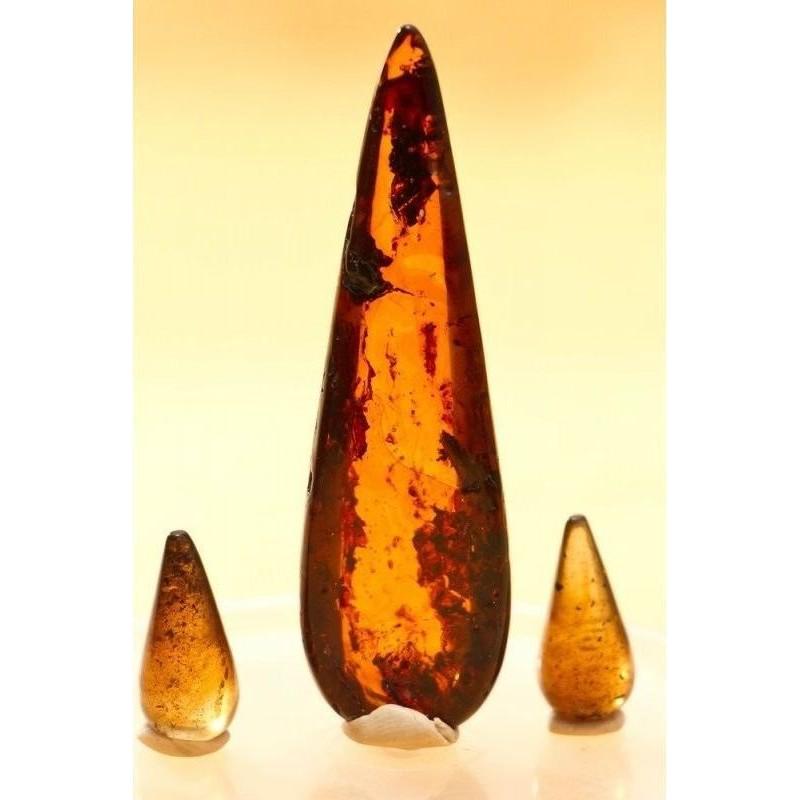 13,4 g. Natural Baltic amber rough, 3 raw stones (1 of 13)