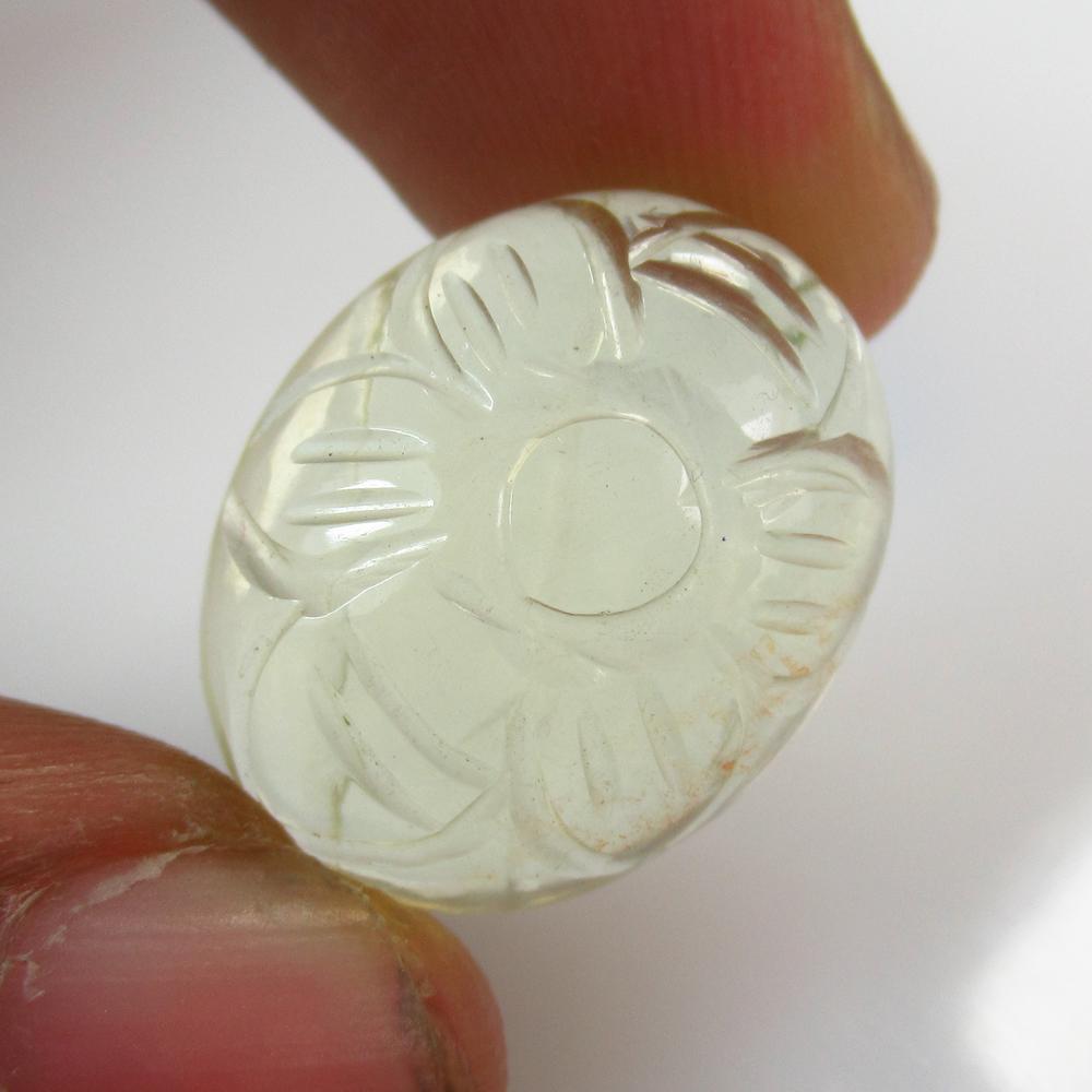 17.80 Ct Natural Lemon Quartz Carving: No Reserve! Title: 17.80 Ct Natural Lemon Quartz Carving Stone Clarity: Transparent Gemstone: Natural Lemon Quartz Carat Weight: 17.8 Size/Dimensions: 20.00 x 16.20 x 7.50 mm Additional Information: E