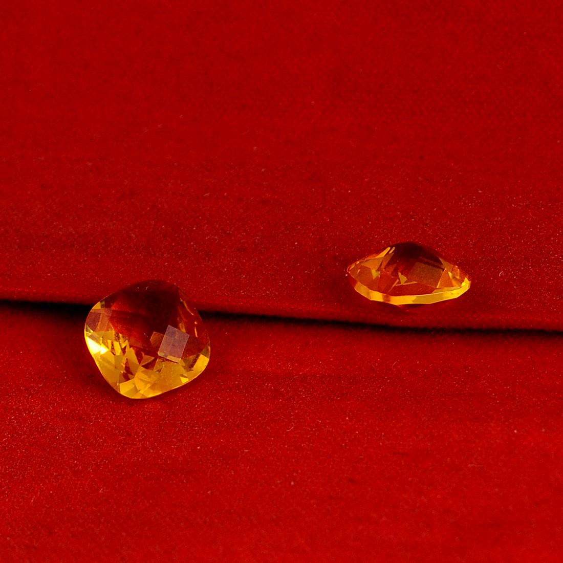 2.3 Carat Yellow Color Natural Cushion Citrine Loose (1 of 3)