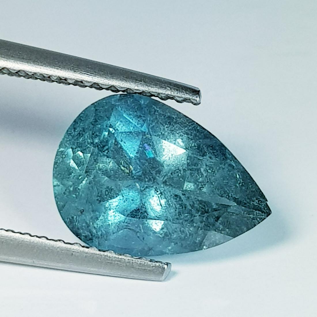 Natural Aquamarine Pear Cut 2.85 ct (1 of 4)