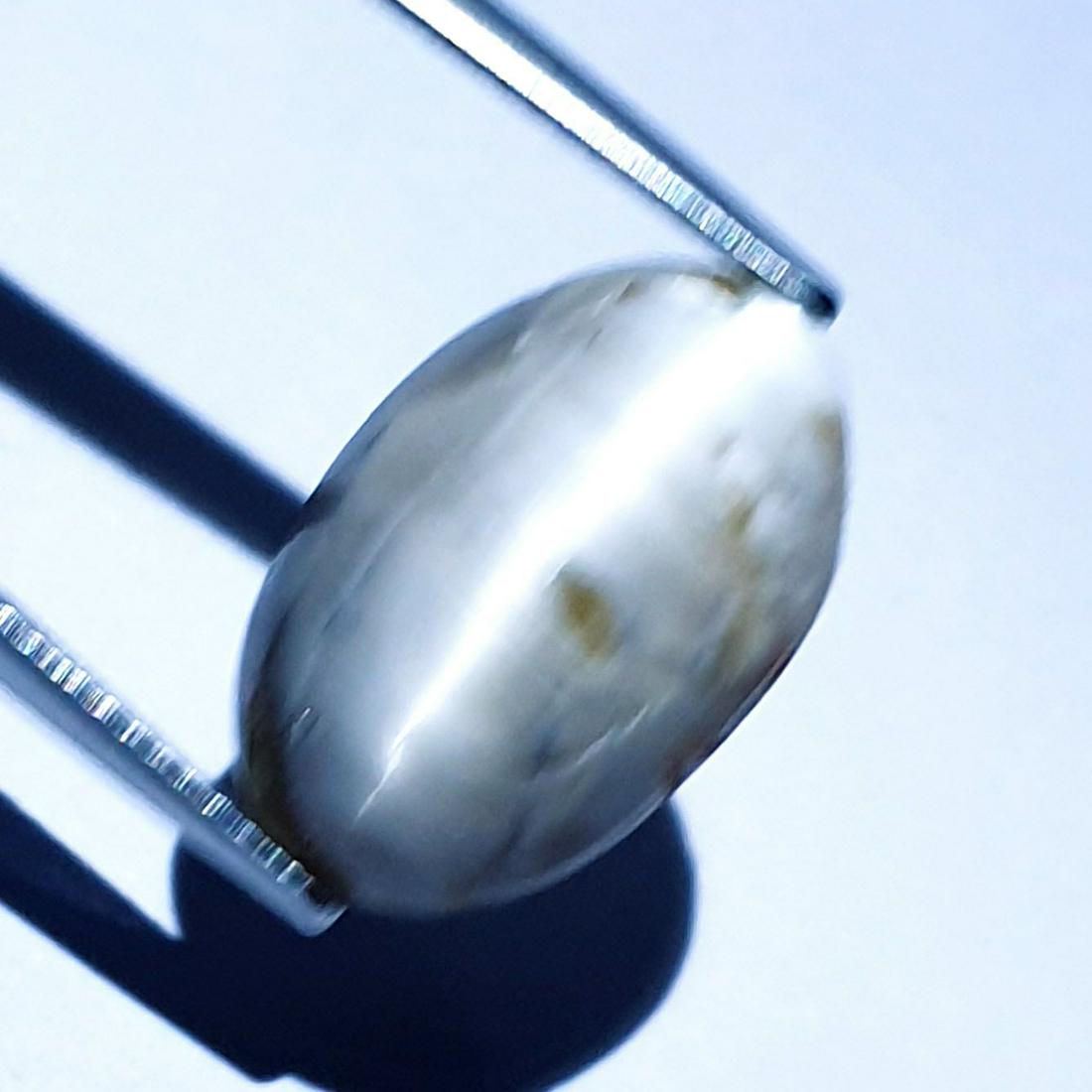 7.88 ct Natural Opal Cat's Eye: No Reserve! Title: 7.88 ct Natural Opal Cat's Eye Color/Clarity: Semi Transparent Carat Weight: 7.88 Dimensions: 17.00 x 11.20 x 7.30 Additional Information: Oval - Africa Shipping: Domestic: Flat-ra