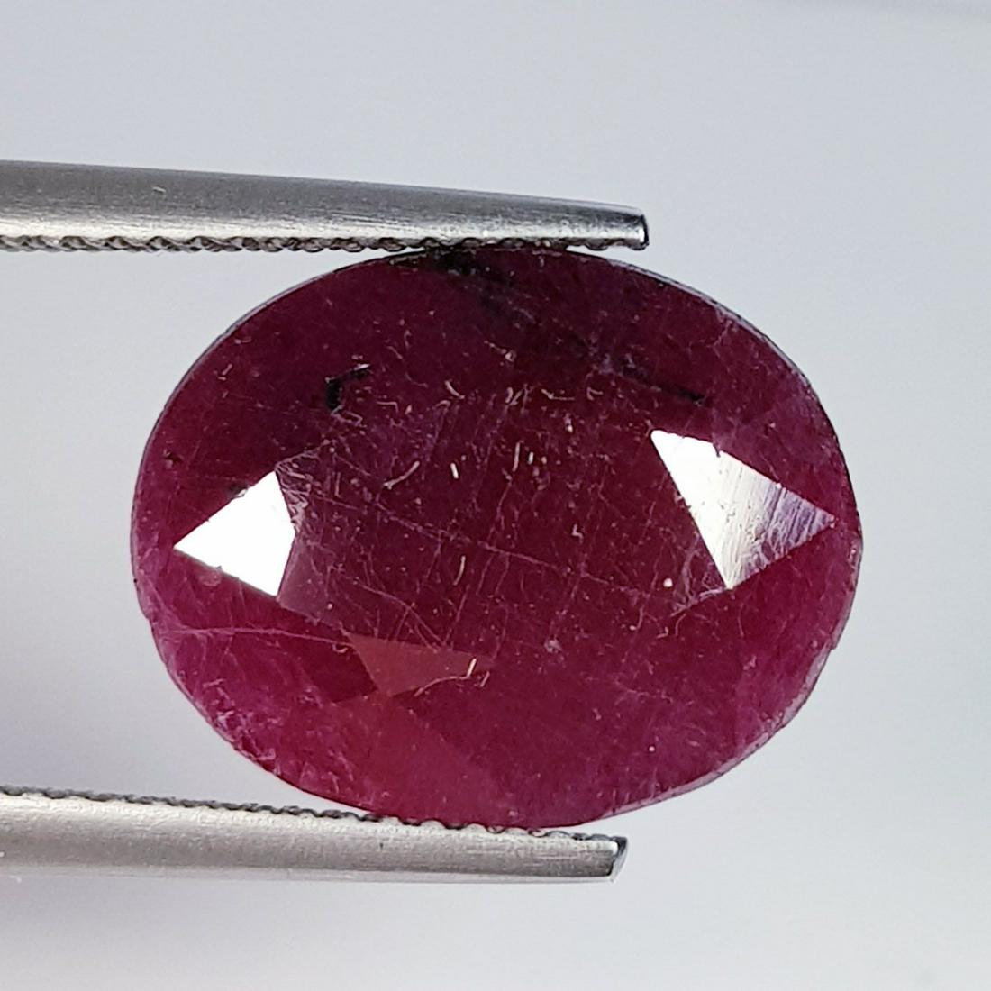 12.32 ct Natural Faceted Ruby (1 of 4)