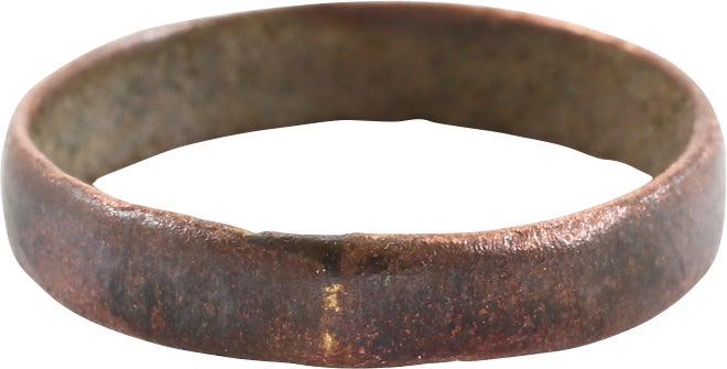 RARE COPPER VIKING RING, 900-1050 AD, SIZE 6 (1 of 3)