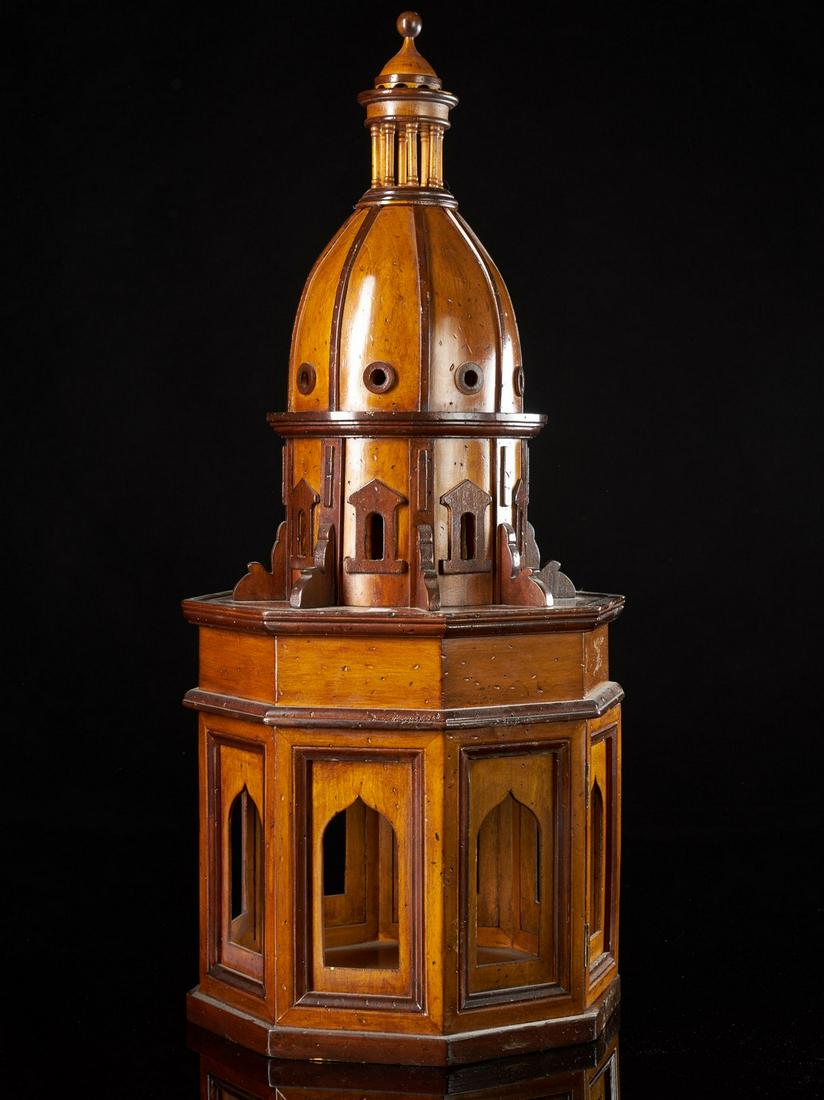 Architectural Dome Model in wood (1 of 1)