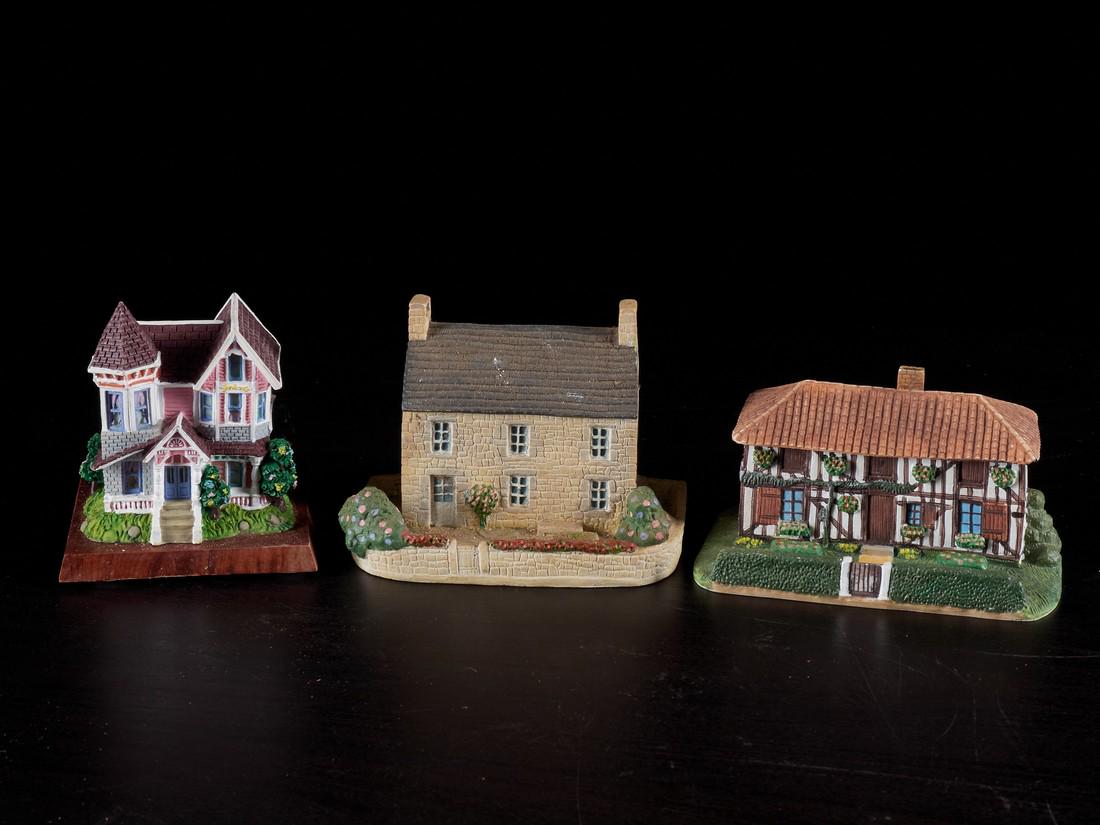 3 original miniatures houses "maison de france" (1 of 1)