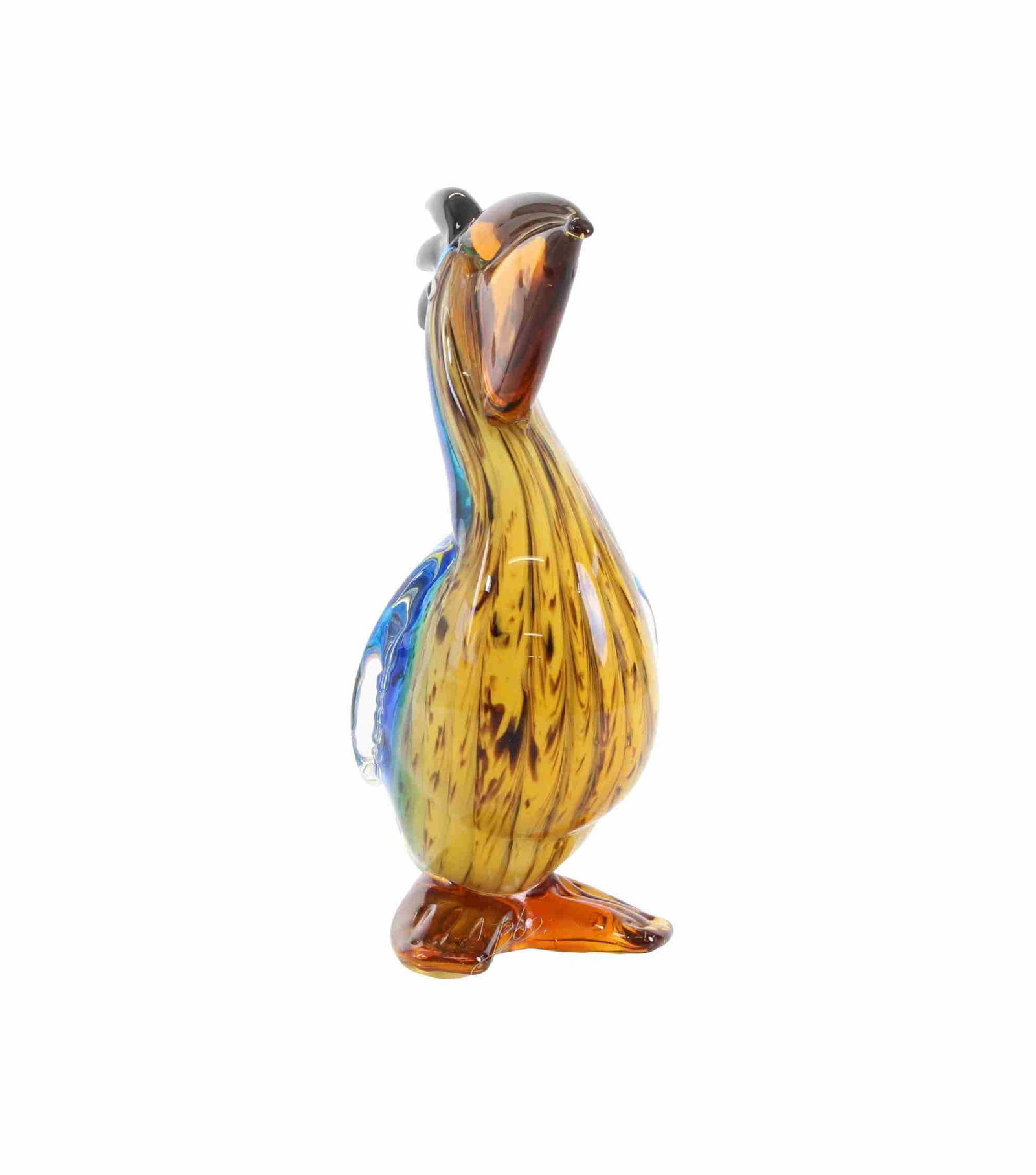 Glass Pelican sculpture - Cheerful home decoration (1 of 11)