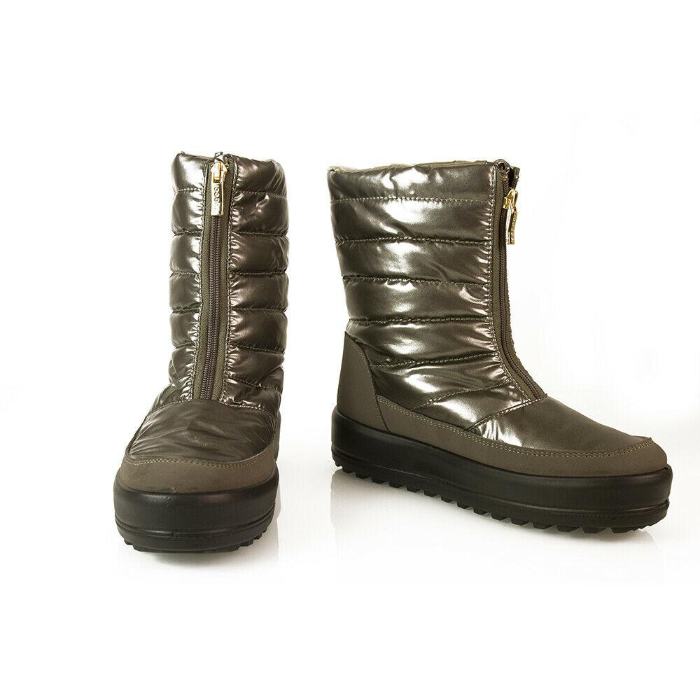 Jog Dog Anthracite Gray Nylon Platform Snow Apres Ski (1 of 7)