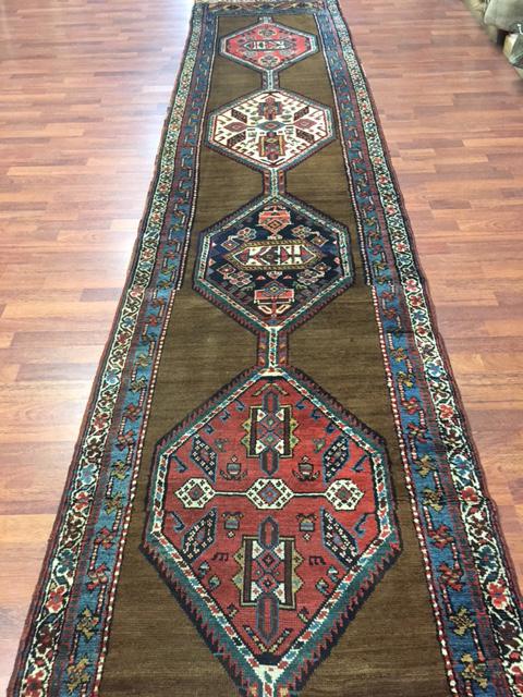 Antique persian Northwest Runner Camel Hair-3016 (1 of 9)