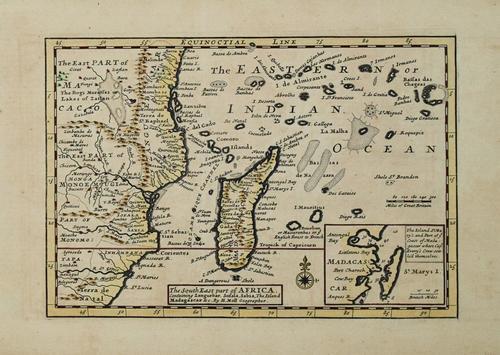 1740 Moll Map of Southeast Africa and Madagascar -- The (1 of 1)