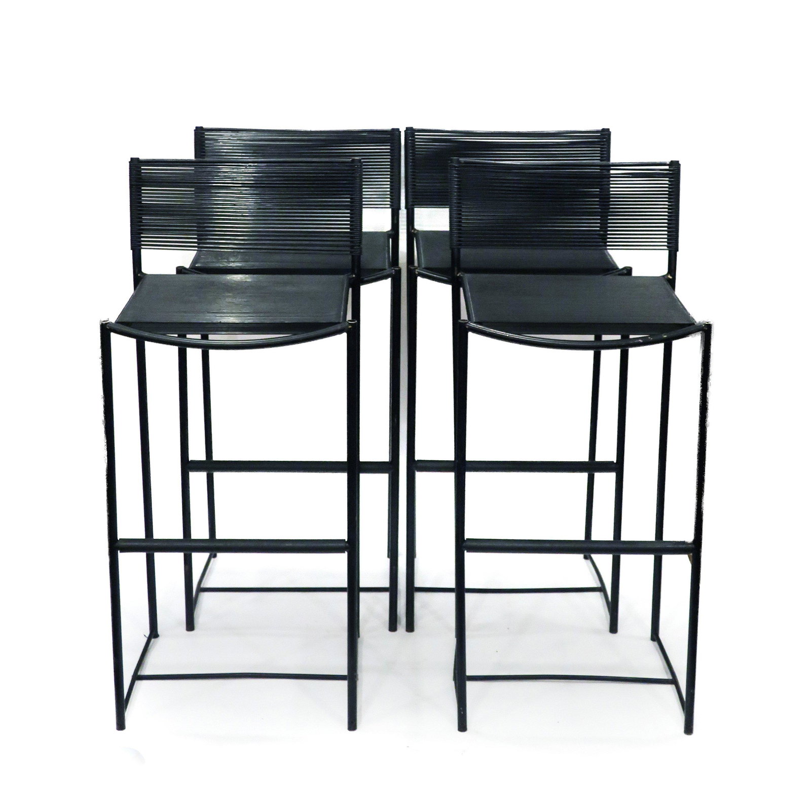 Set of Four “Spaghetti” Bar Stools by Giandomenico (1 of 9)