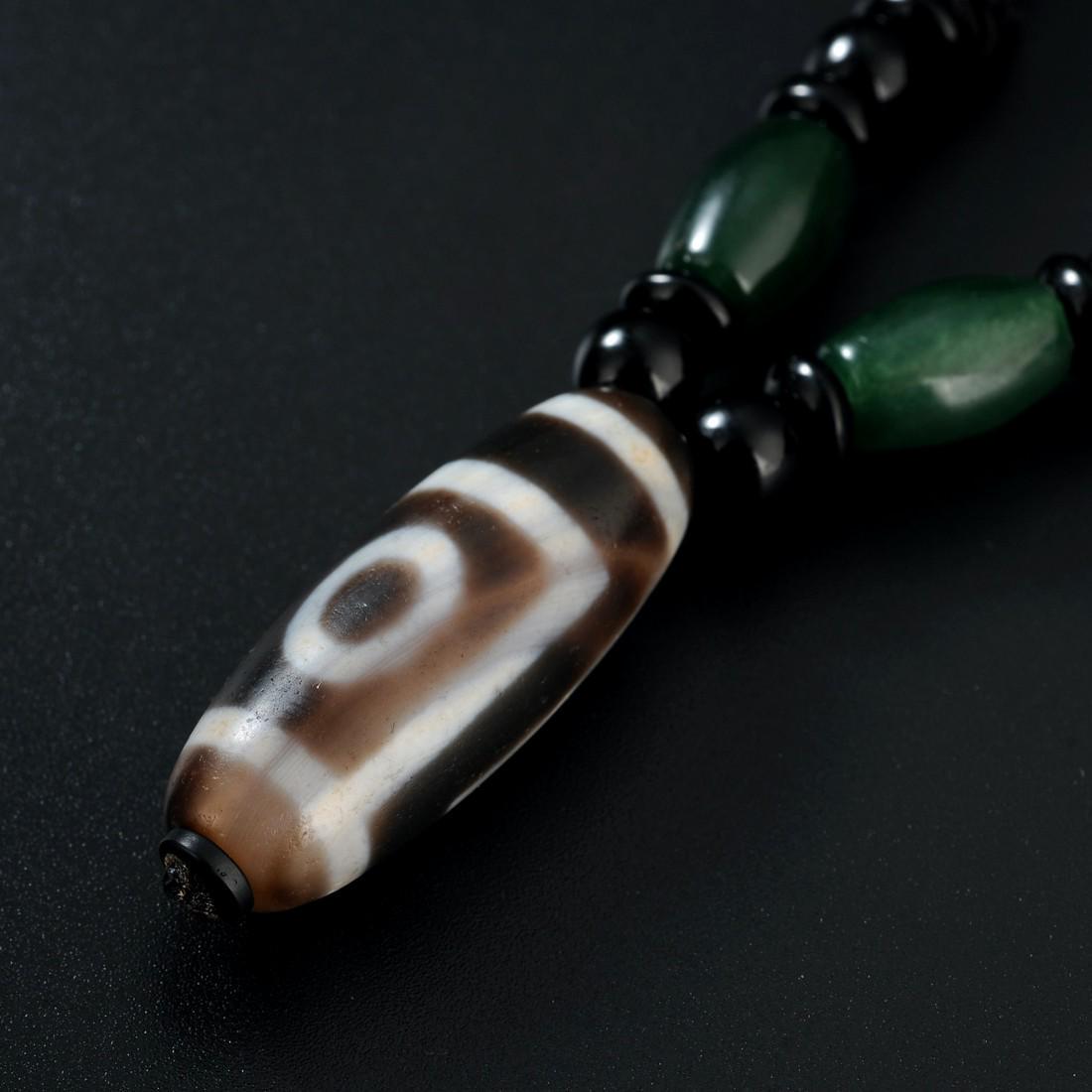 Tibet two-eye dzi-beads (1 of 8)