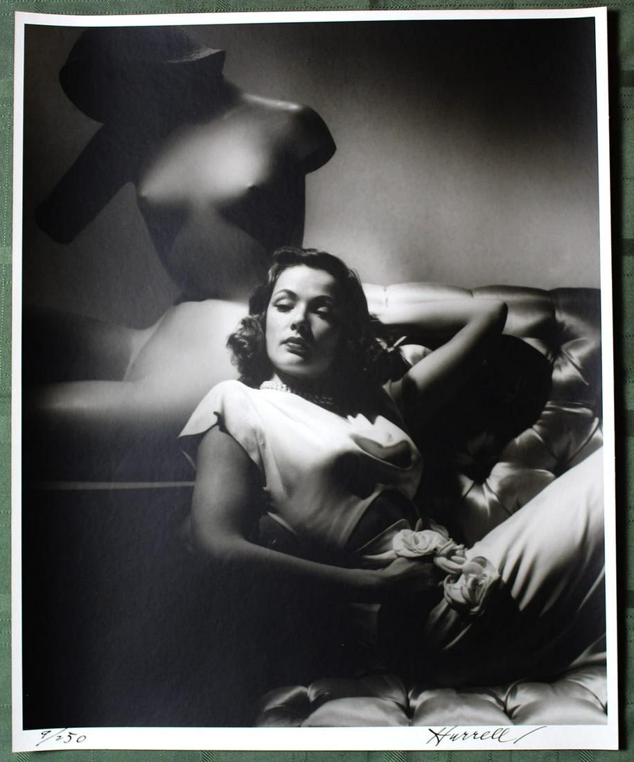 Gene Tierney by George Hurrell (III Hurrell Portfolio) (1 of 1)