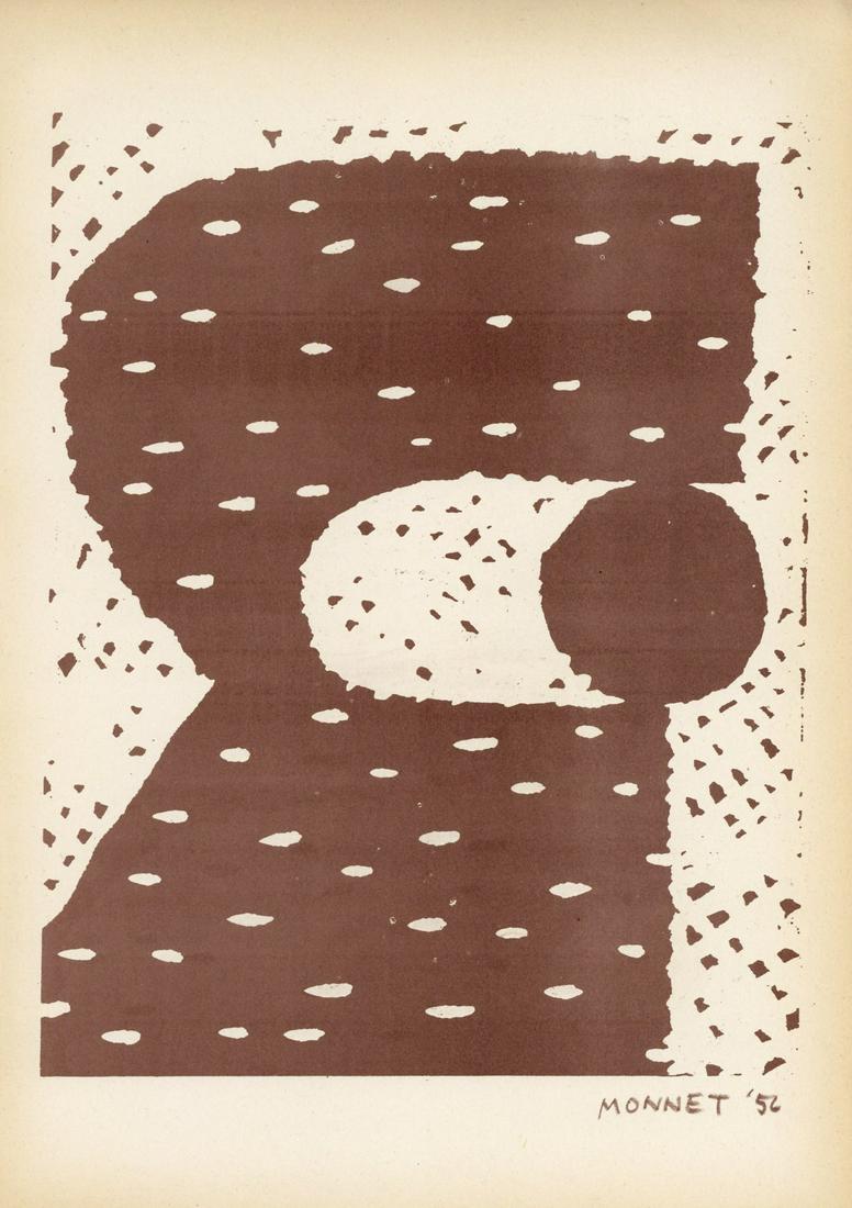 Gianni Monnet original lithograph | Arte Concreta (1 of 1)