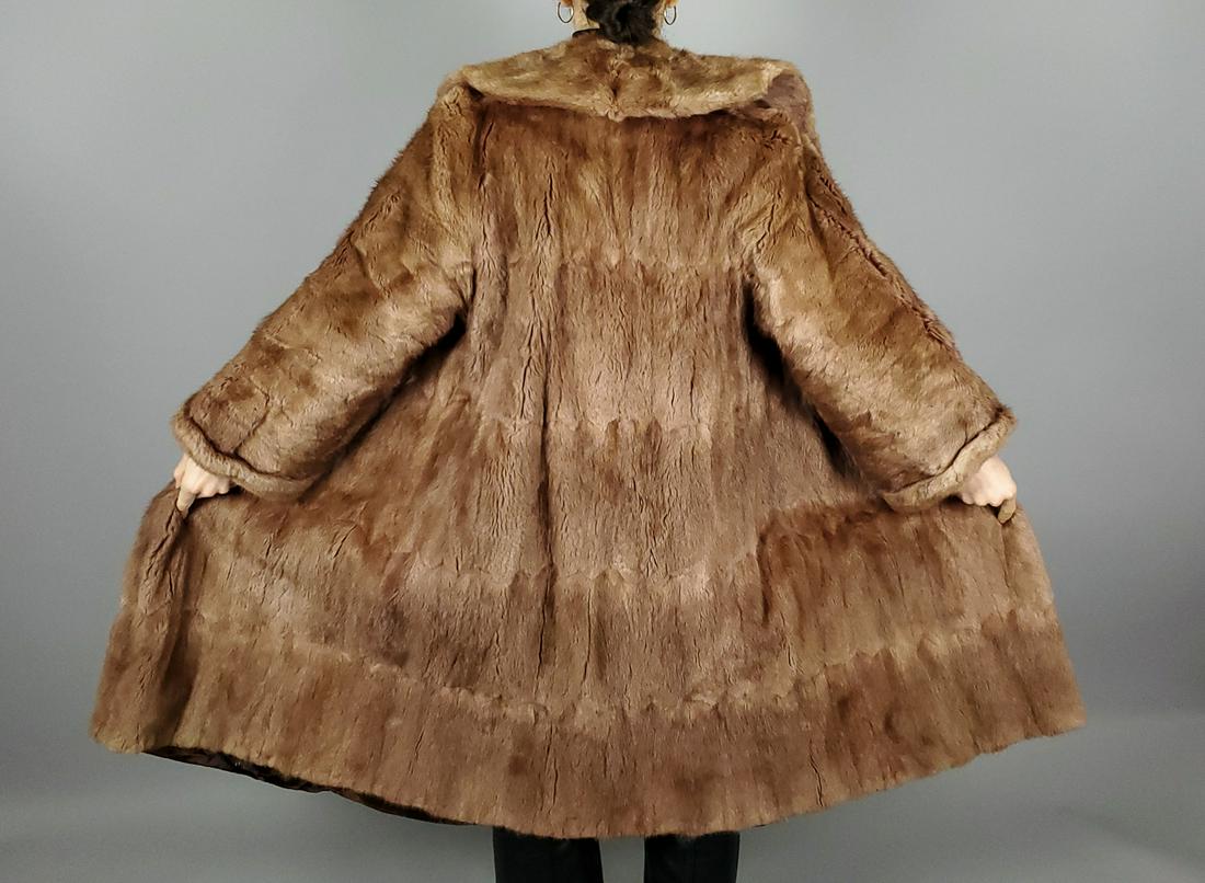 Light Brown Mink Fur Coat (1 of 9)