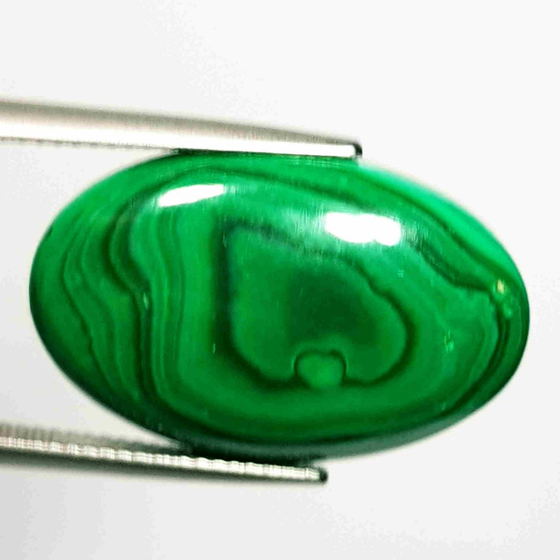22.30 ct Natural Malachite: No Reserve! Title: 22.30 ct Natural Malachite Color/Clarity: Opaque Gemstones: Loosegemstone Carat Weights: 22.3 Size/Dimensions: 25.55 x 16.35 x 4.80 Additional Information: Oval - USA/Egypt Shipping