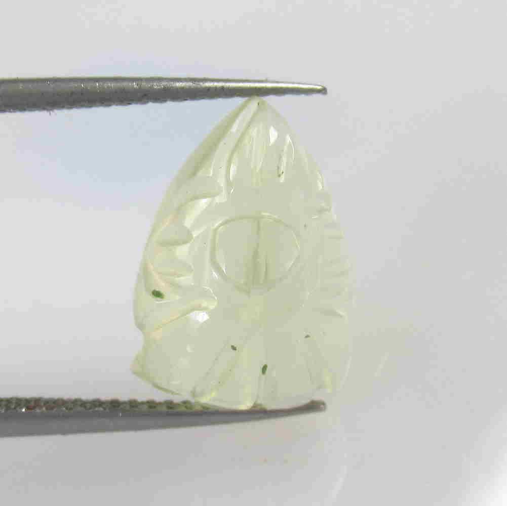 6.63 Ctw Natural Lemon Quartz Carving: No Reserve! Title: 6.63 Ctw Natural Lemon Quartz Carving Stone Clarity: Transparent Gemstones: Lemon Quartz Size/Dimensions: 6.63 Carat Weights: 14.60 x 10.40 x 6.50 mm Additional Information: Good Lu