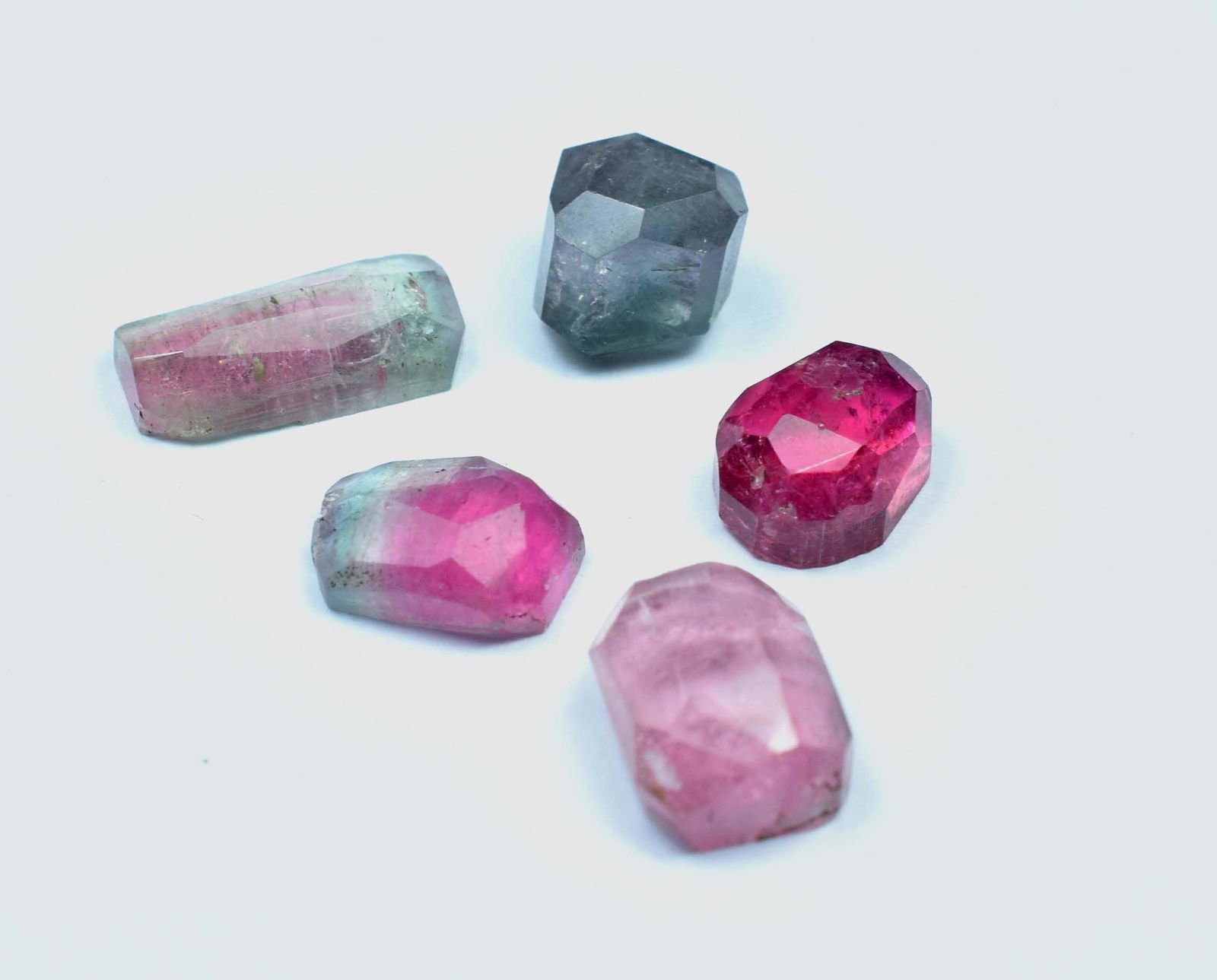 Tourmaline Rosecut , Rose Cut , Natural Tourmaline (1 of 4)