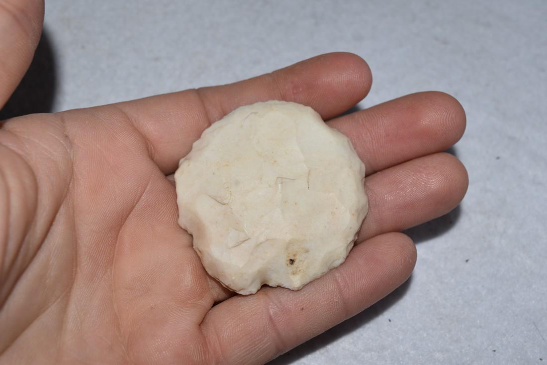 2" Uniface Scraper, Native American Artifacts (1 of 4)