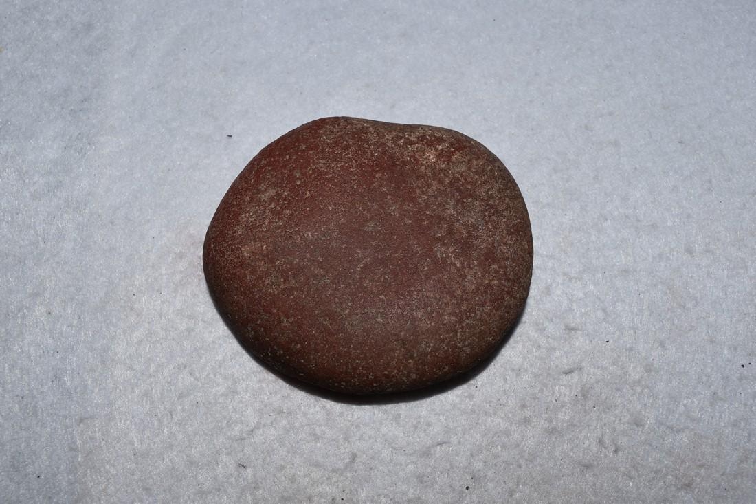 3" Hematite Grinding Stone, Native American Artifacts (1 of 4)