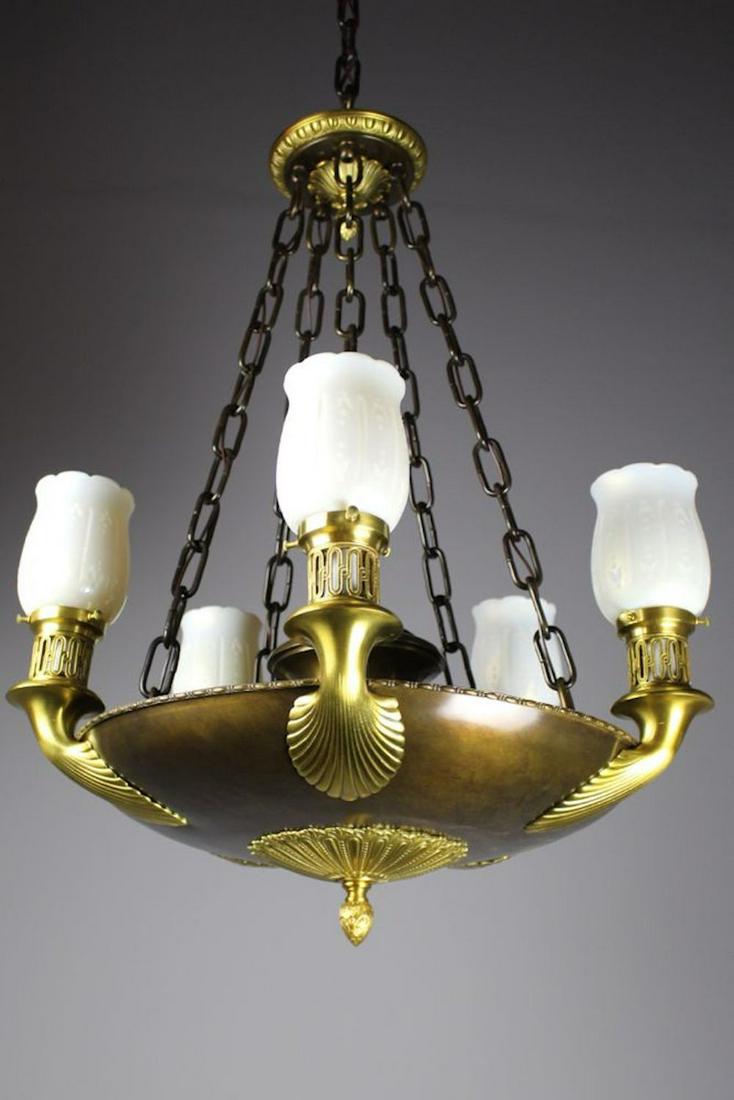 Empire Revival Torchiere Fixture by E. Miller and Co. (1 of 5)