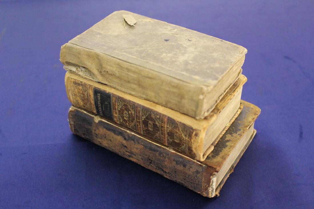 3 18th to 19th Cent. Books including Shakspeare (1 of 9)