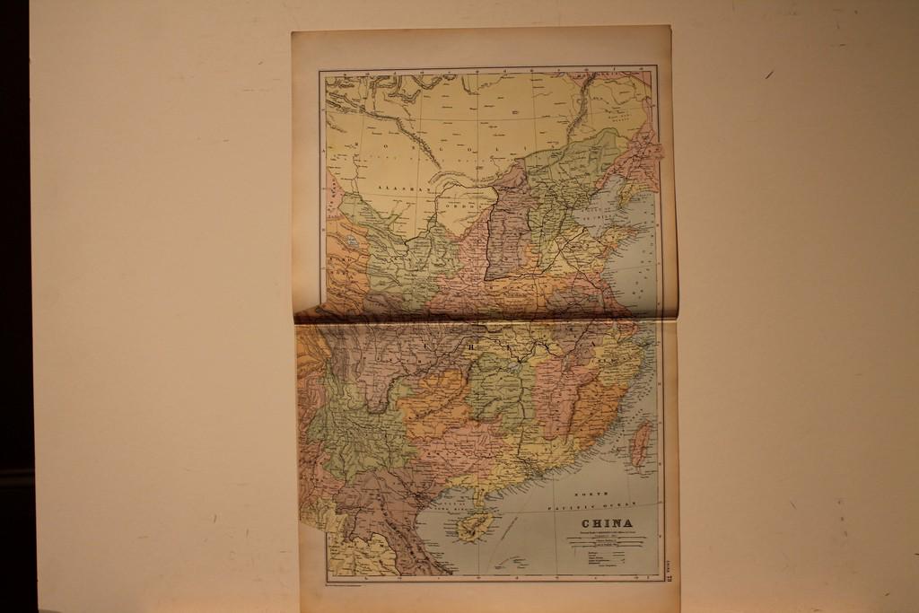 1892 Map of China (1 of 3)